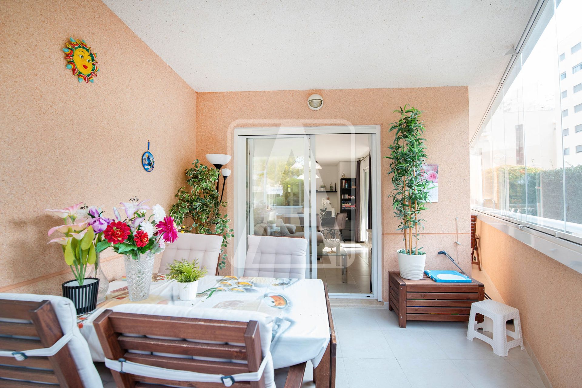 Terrassa de Apartament en venda en Calpe / Calp amb Aire condicionat, Terrassa i Moblat