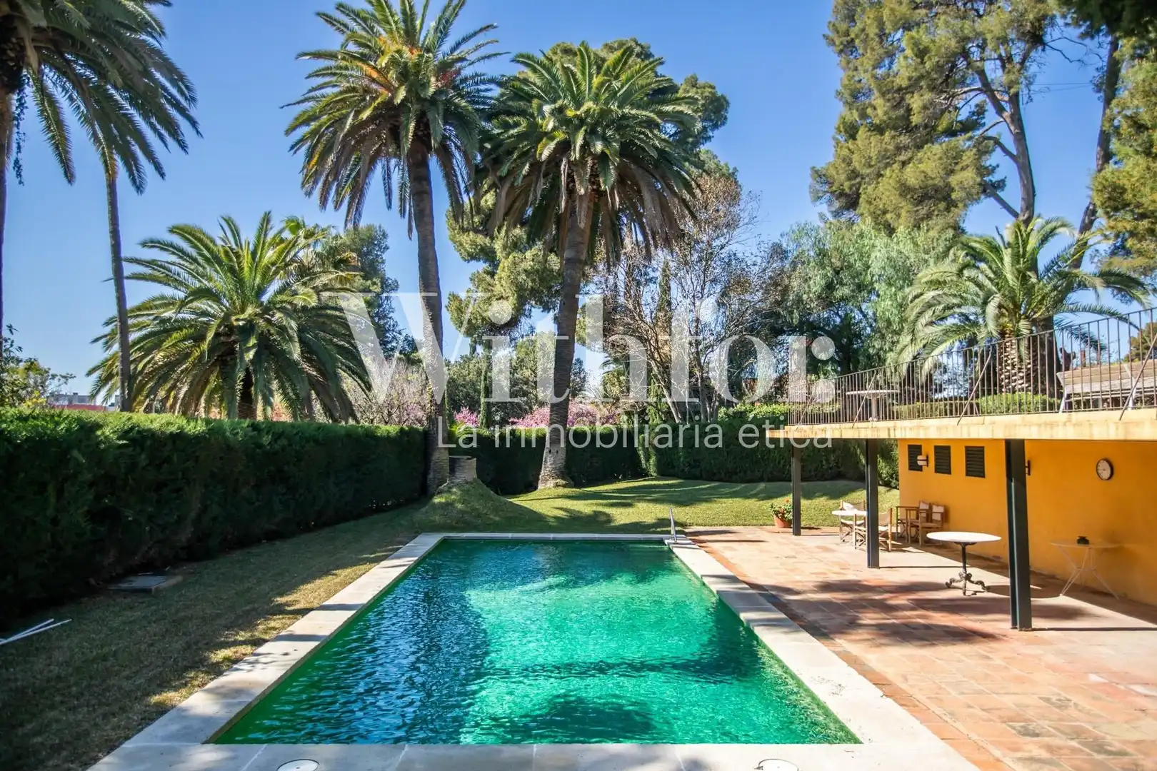 Garden of Houses for rent in Esplugues de Llobregat  with Air Conditioner, Heating and Private garden