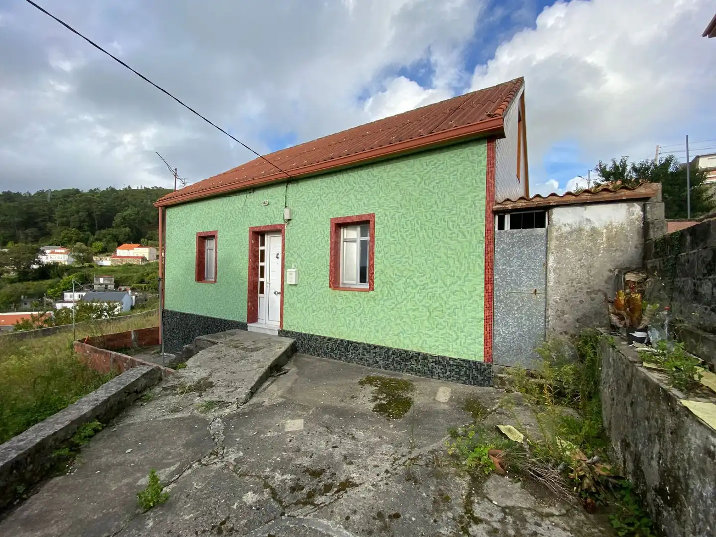 Vista exterior de Casa o xalet en venda en Cee