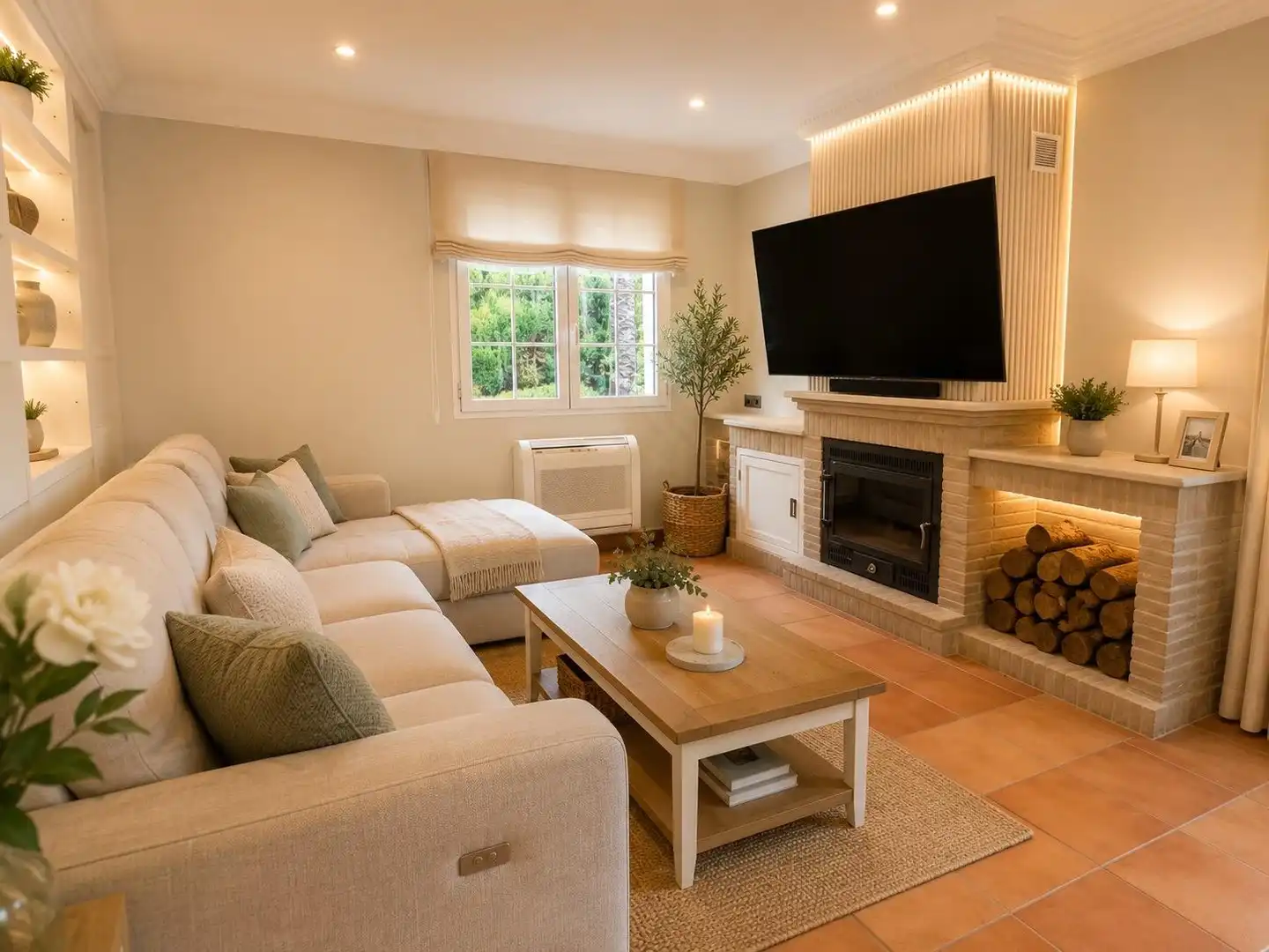 Sala de estar de Casa o chalet en venta en Picassent con Piscina comunitaria