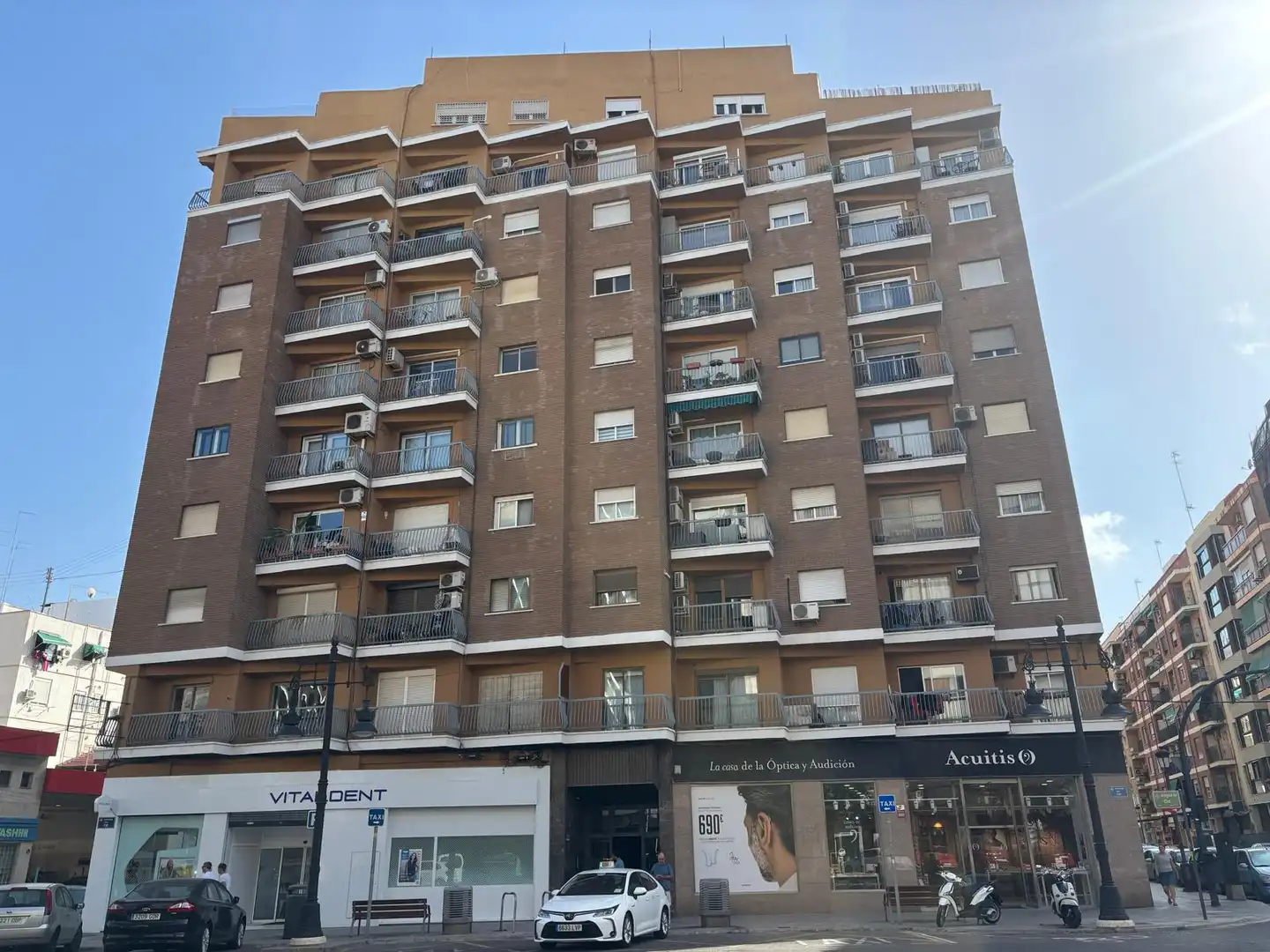 Exterior view of Flat for sale in Valencia  with Air Conditioner, Heating and Terrace