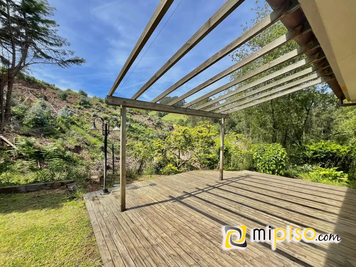 Terraza de Casa o chalet en venta en Limpias con Jardín privado