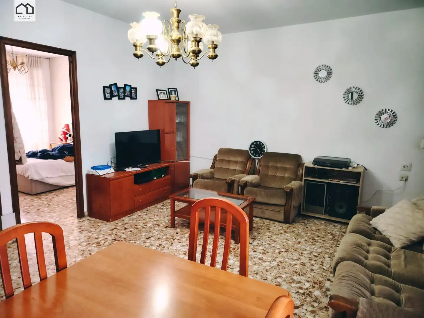 Sala de estar de Dúplex de alquiler en La Font de la Figuera con Terraza y Trastero