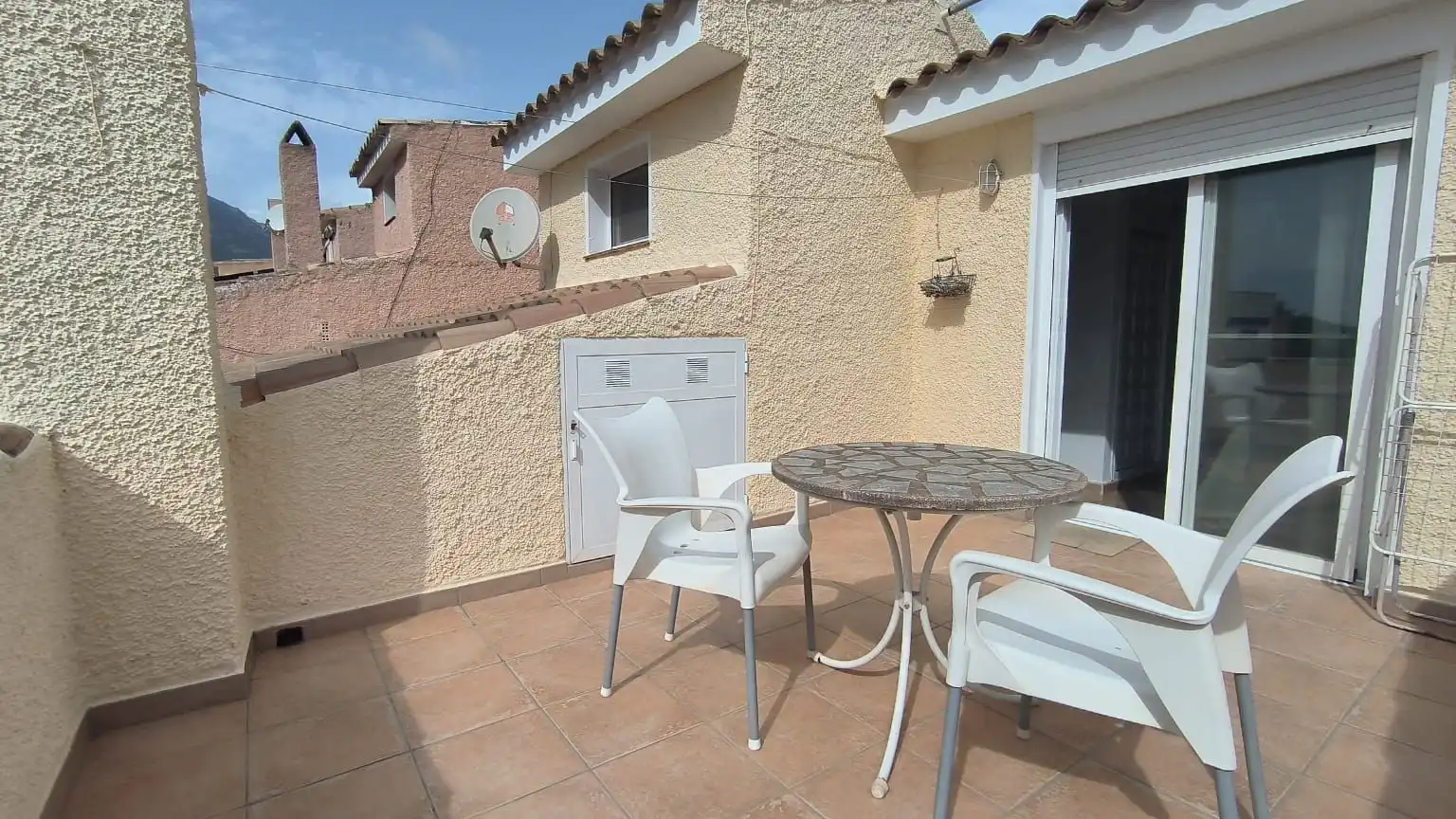 Terraza de Casa o chalet en venta en La Nucia con Aire acondicionado, Calefacción y Jardín privado