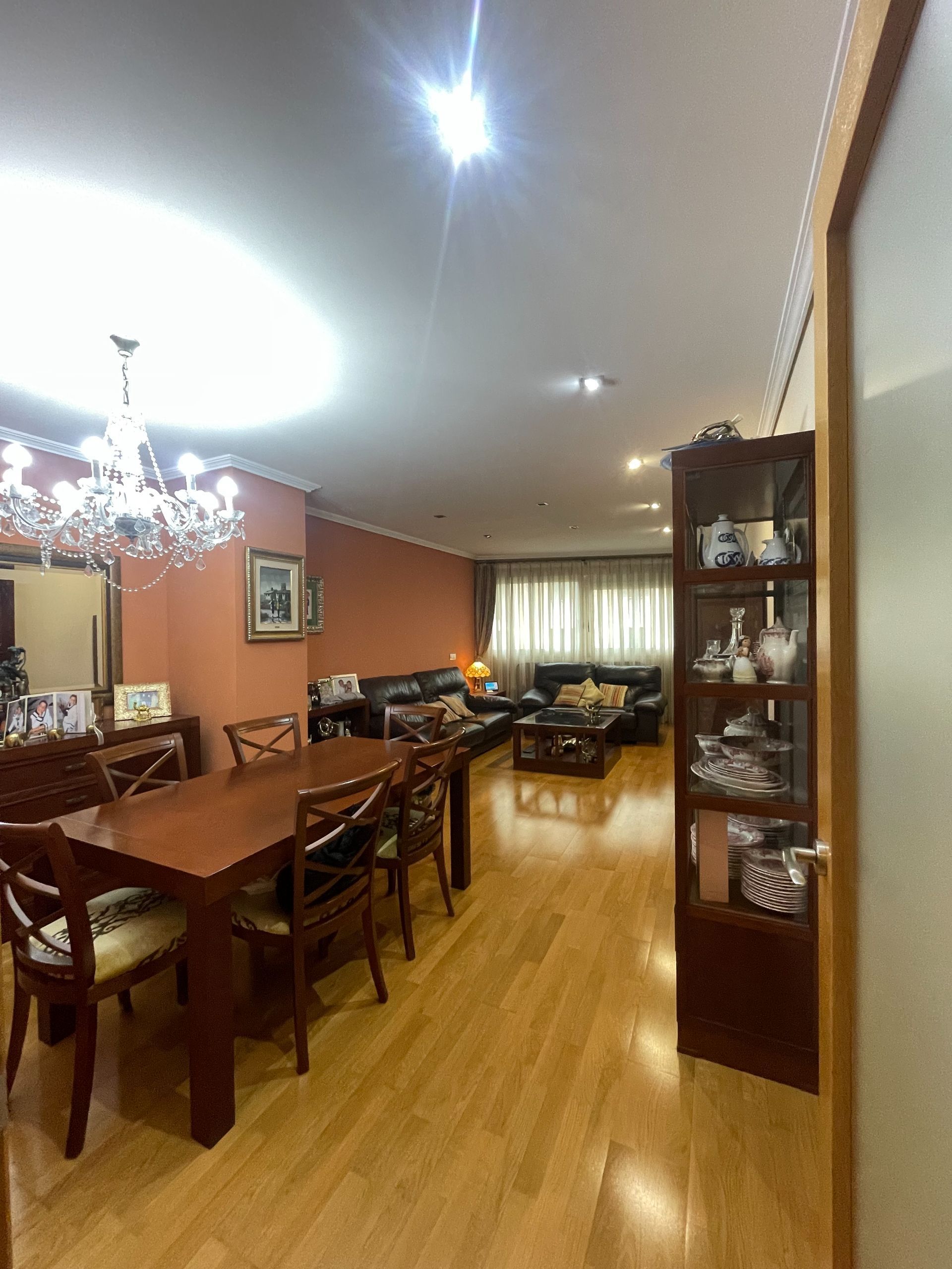 Living room of Flat for sale in Castellón de la Plana / Castelló de la Plana  with Heating, Storage room and Furnished