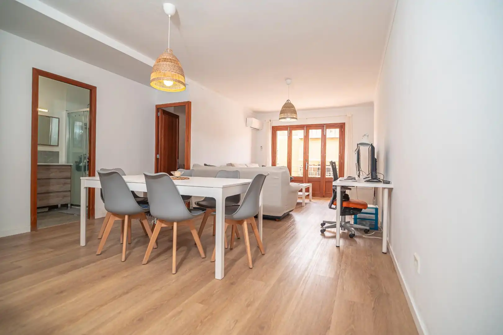 Menjador de Apartament en venda en Manacor amb Aire condicionat, Moblat i Balcó