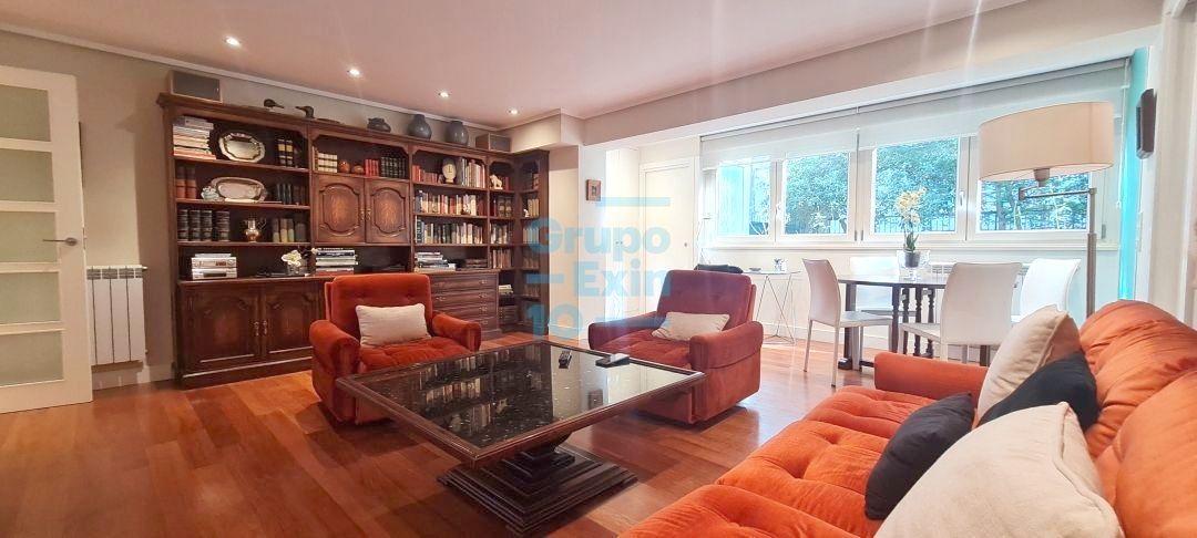 Sala d'estar de Pis de lloguer en Donostia - San Sebastián  amb Calefacció