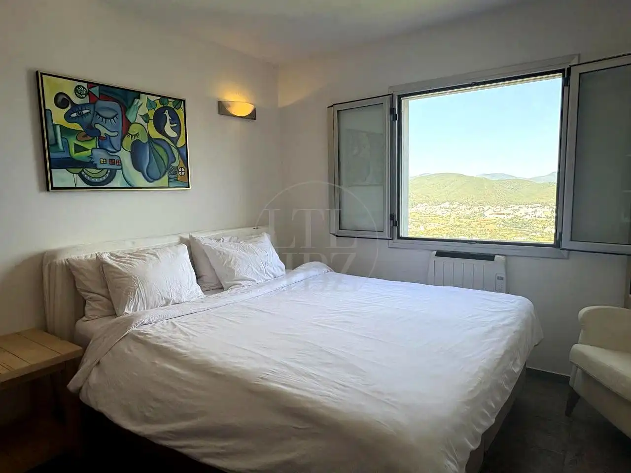 Dormitori de Casa o xalet de lloguer en Santa Eulària des Riu amb Aire condicionat, Jardí privat i Terrassa