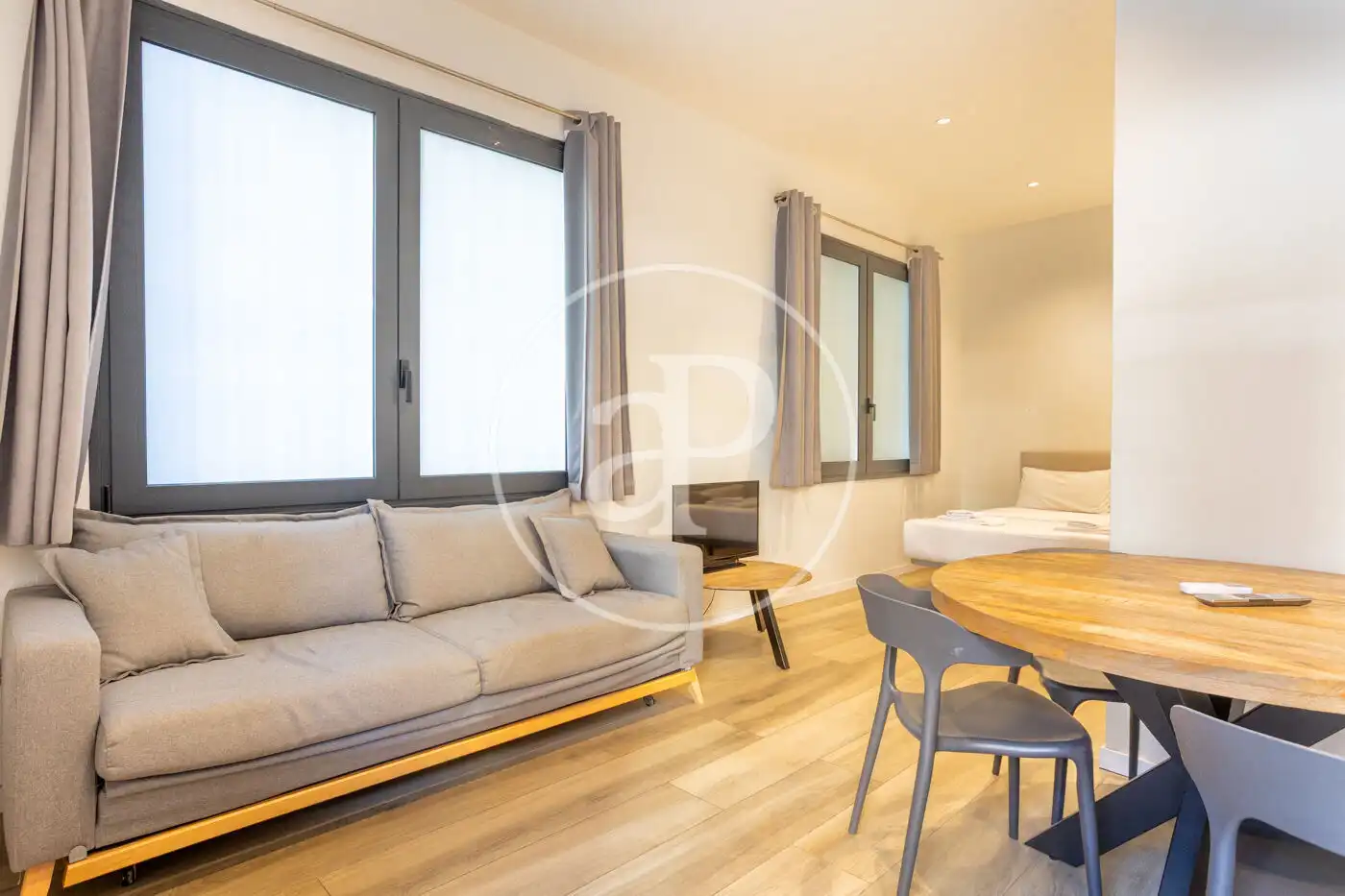 Sala d'estar de Pis en venda en  Valencia Capital amb Aire condicionat, Calefacció i Moblat