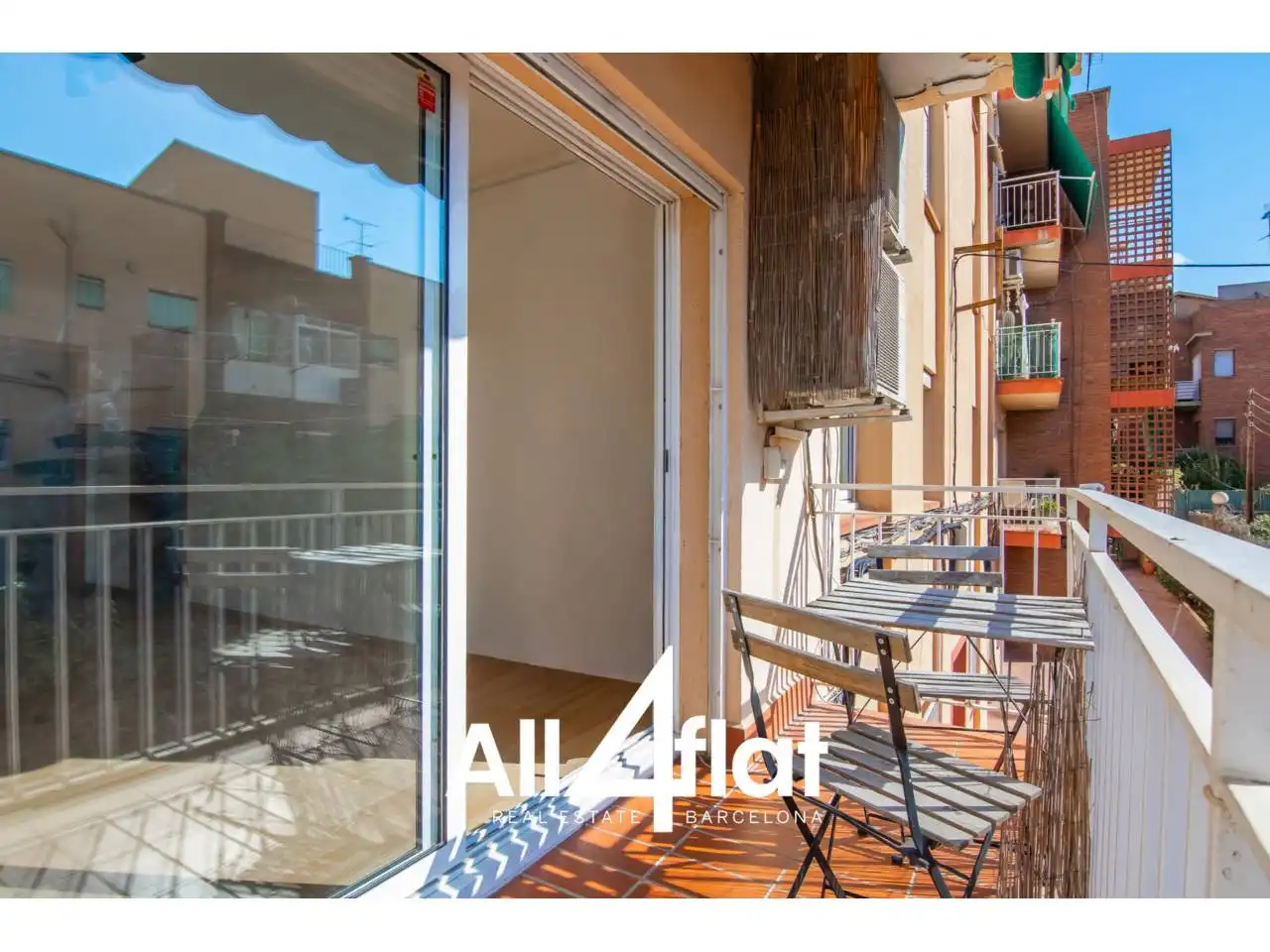 Balcony of Flat for rent in Esplugues de Llobregat  with Air Conditioner, Heating and Parquet flooring