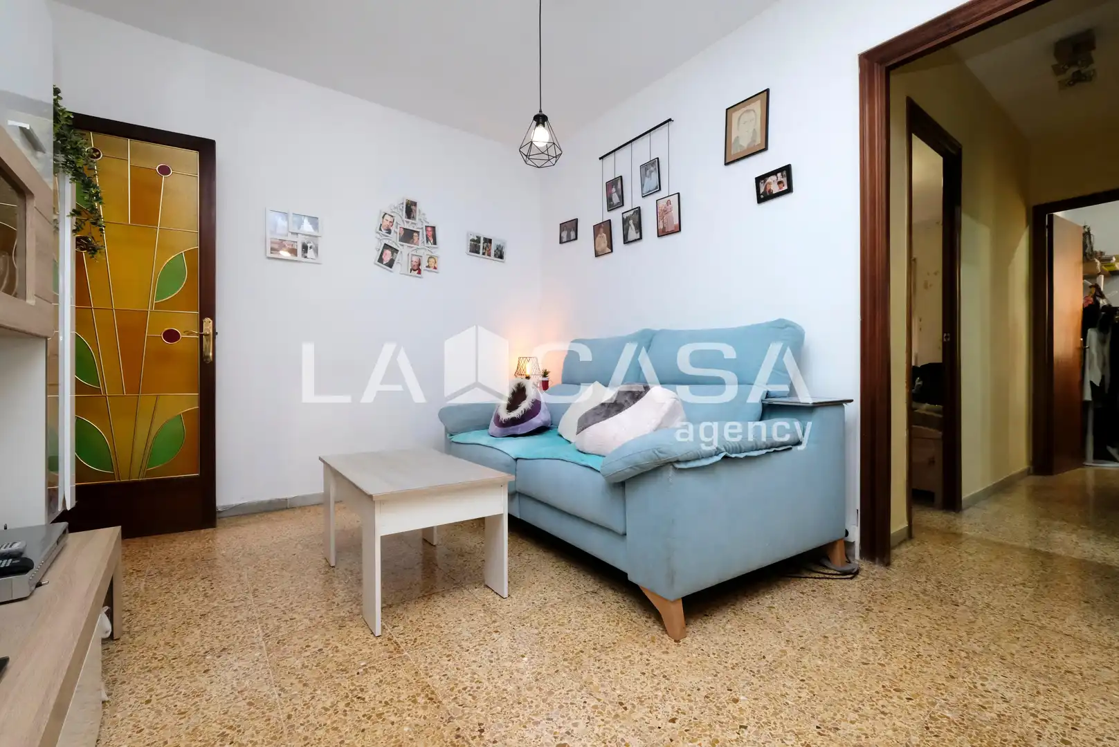 Sala d'estar de Pis en venda en Barcelona amb Balcó