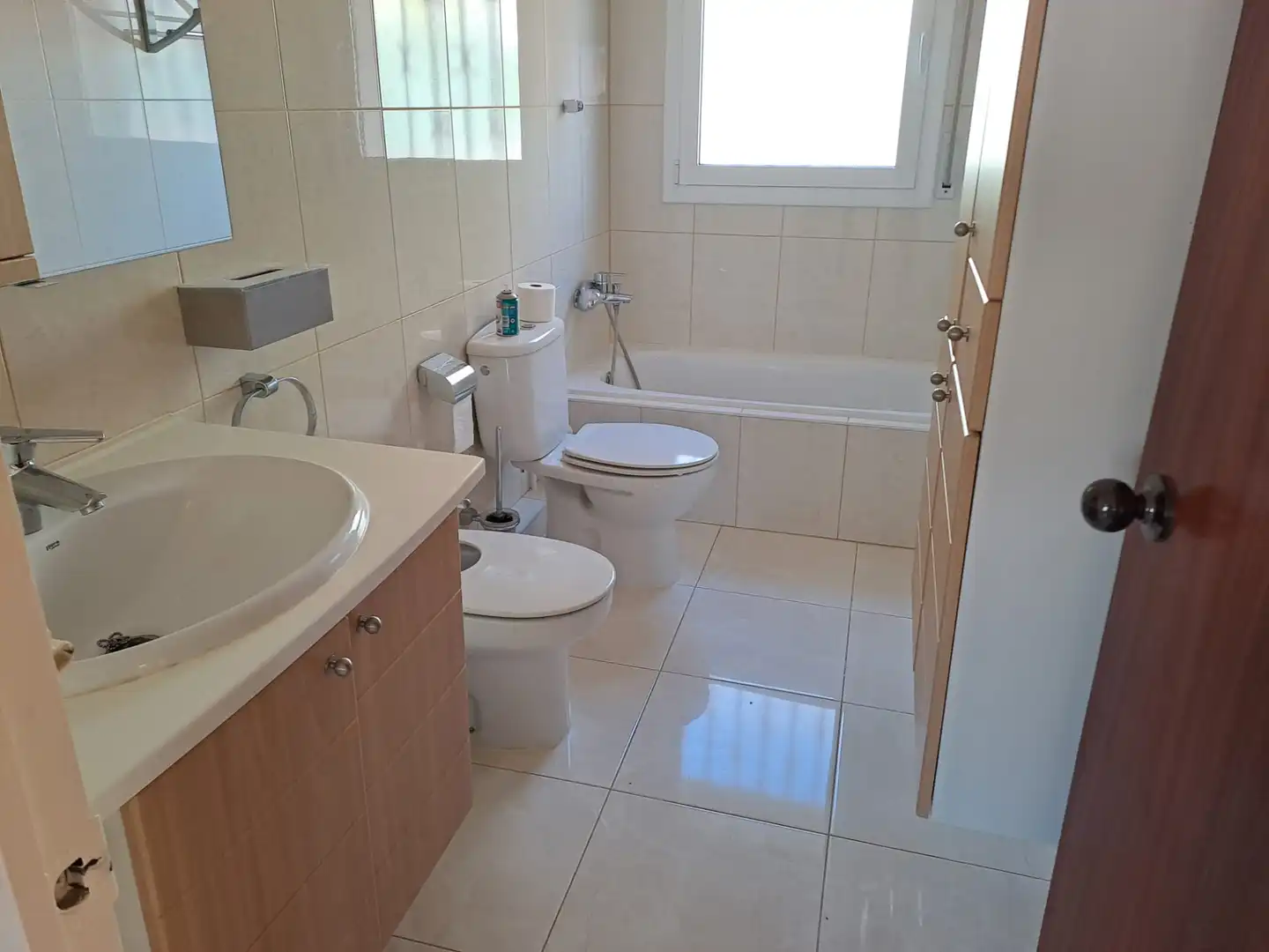 Badezimmer von Haus oder Chalet zum Verkauf in Cunit mit Klimaanlage, Privatgarten und Terrasse