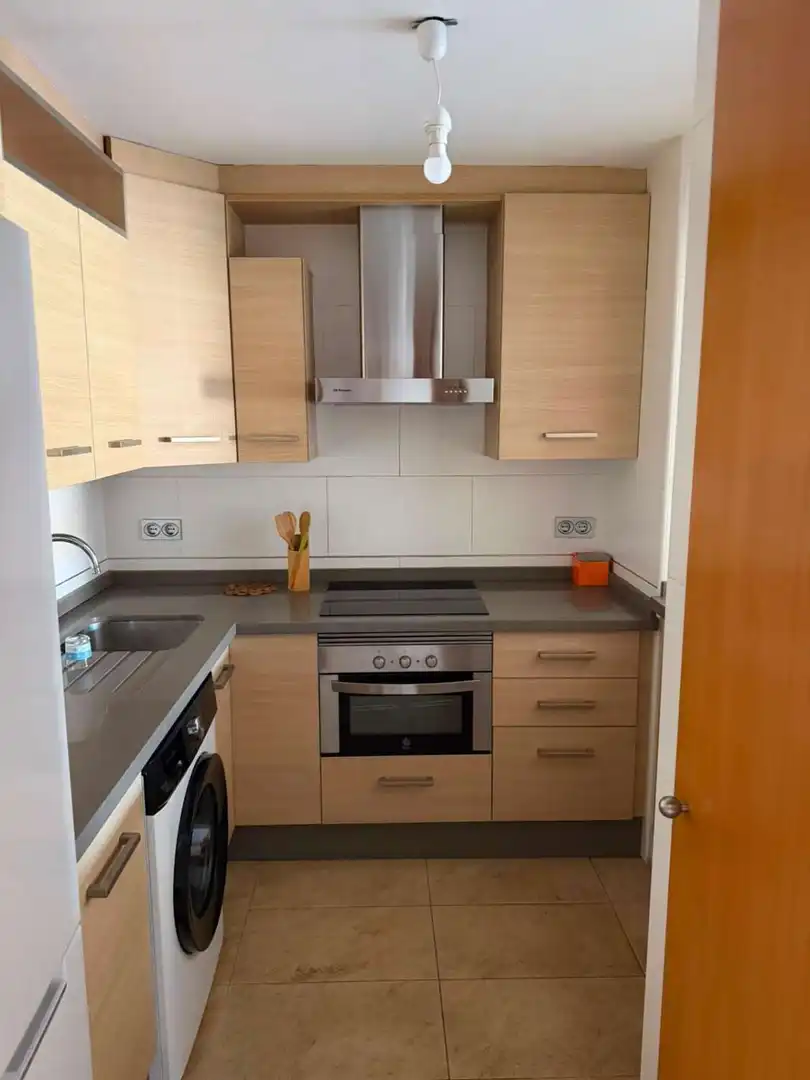 Cuina de Apartament de lloguer en Cuevas del Almanzora amb Aire condicionat, Calefacció i Terrassa