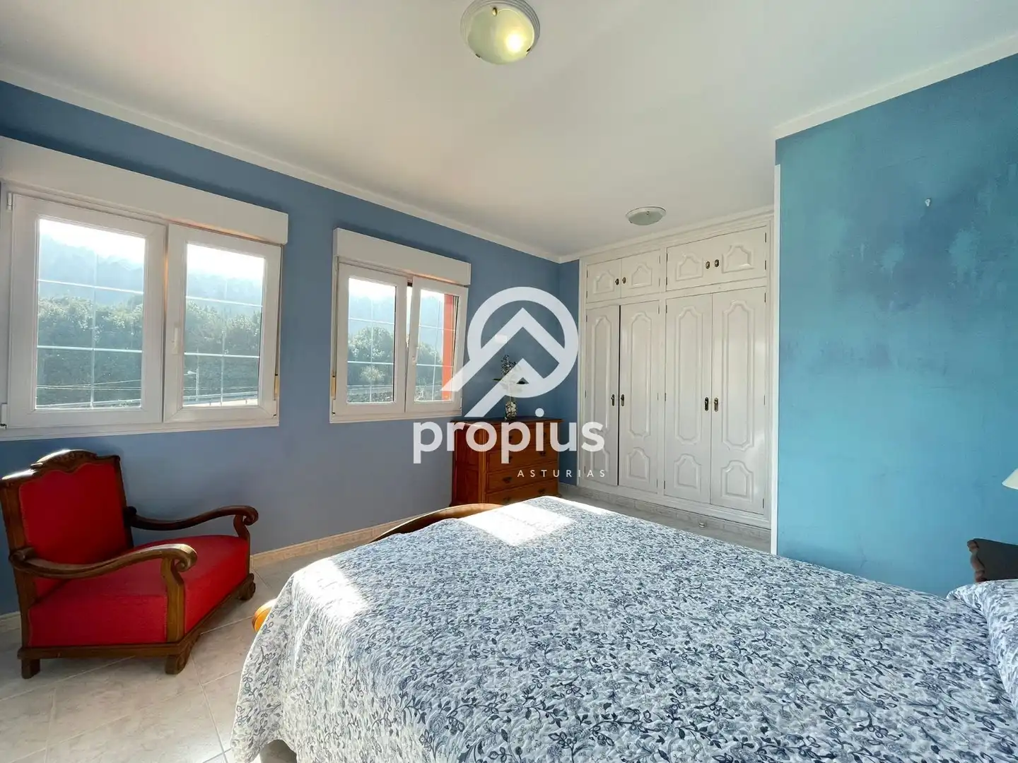 Bedroom of Houses for sale in Llanes  with Heating, Private garden and Terrace