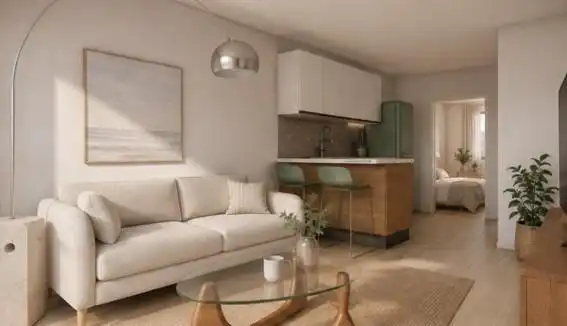 Sala de estar de Piso en venta en Murcia con Aire acondicionado