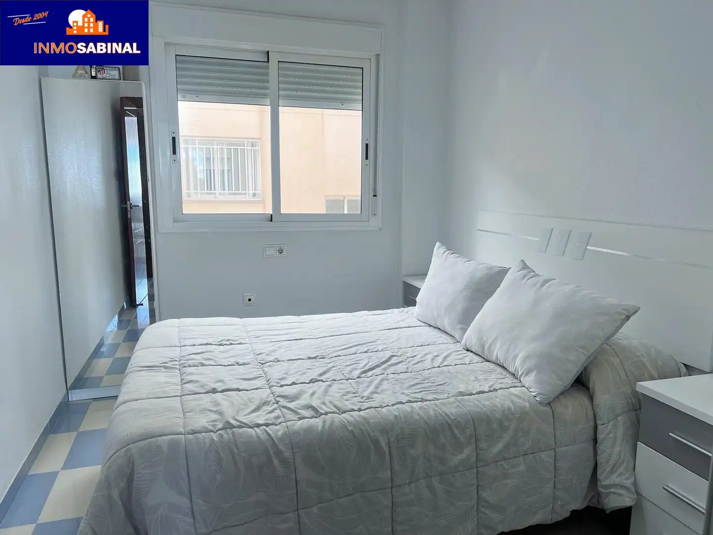 Bedroom of Flat for sale in Roquetas de Mar  with Air Conditioner, Terrace and Furnished