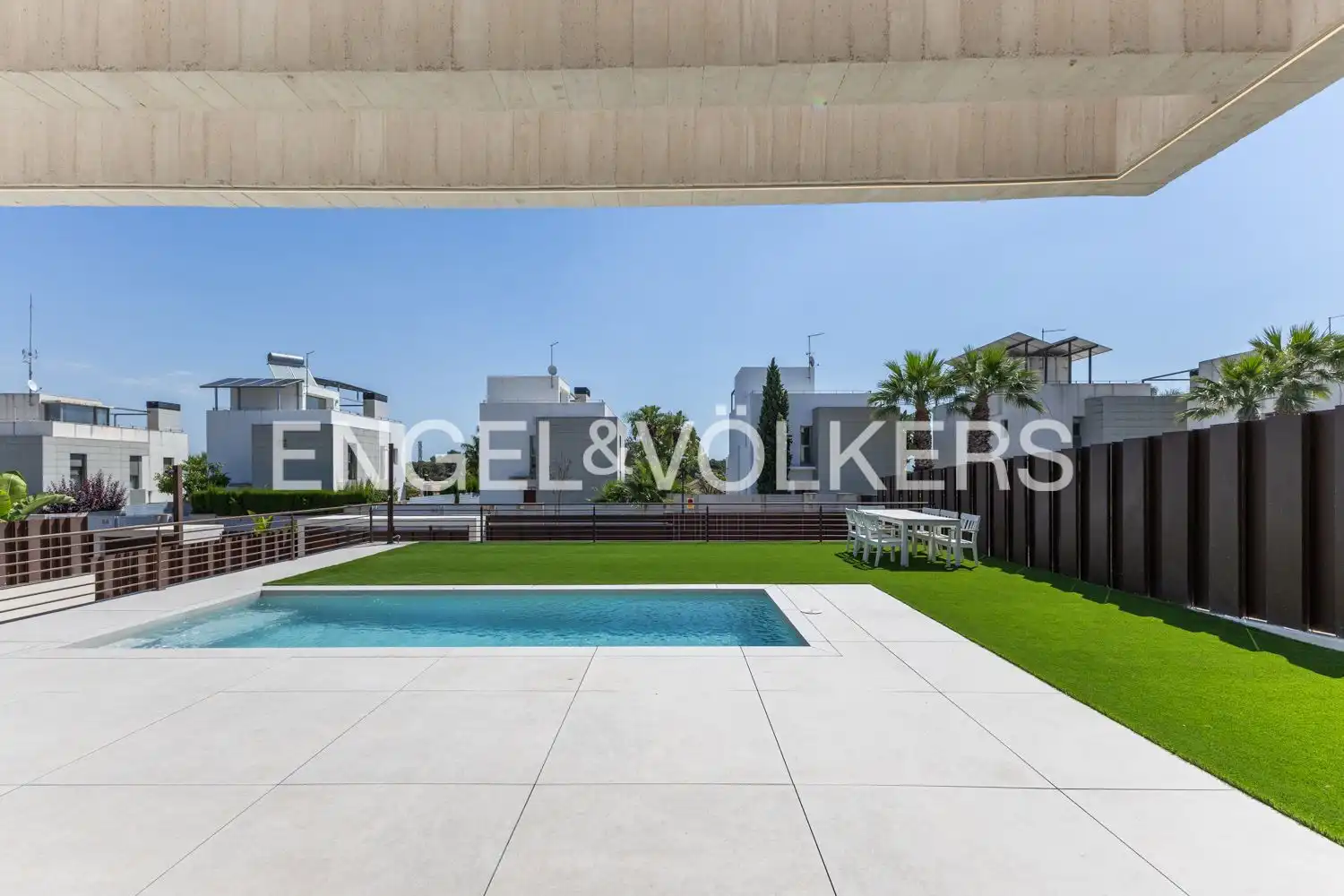 Terrassa de Casa o xalet en venda en Godella amb Aire condicionat, Calefacció i Jardí privat