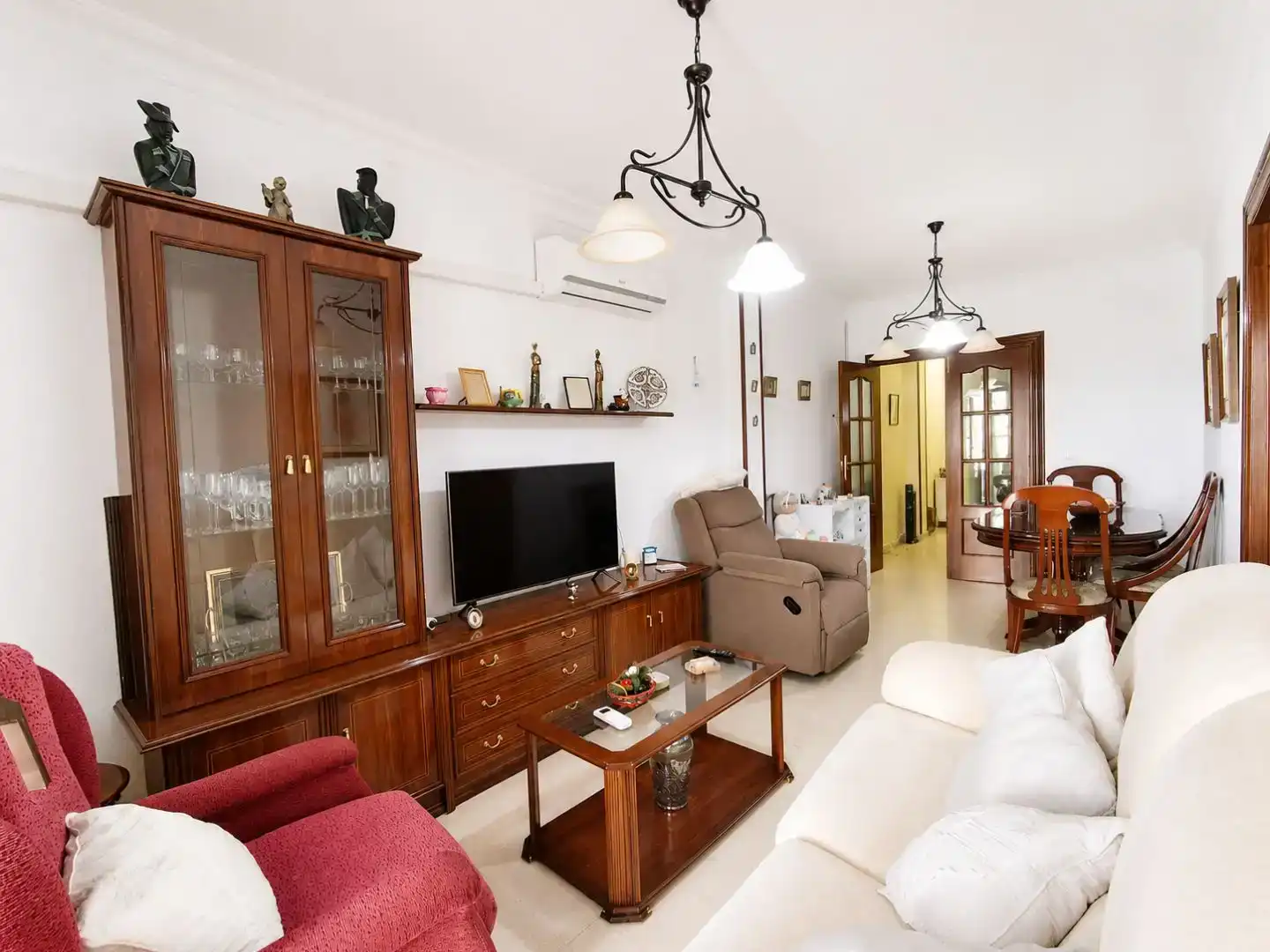Sala d'estar de Pis en venda en  Huelva Capital amb Aire condicionat i Balcó