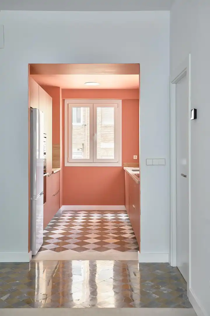 Cocina de Piso de alquiler en Granada con Aire acondicionado y Balcón