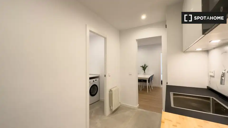 Apartamento para compartir en Barcelona con Aire acondicionado, Calefacción y Terraza