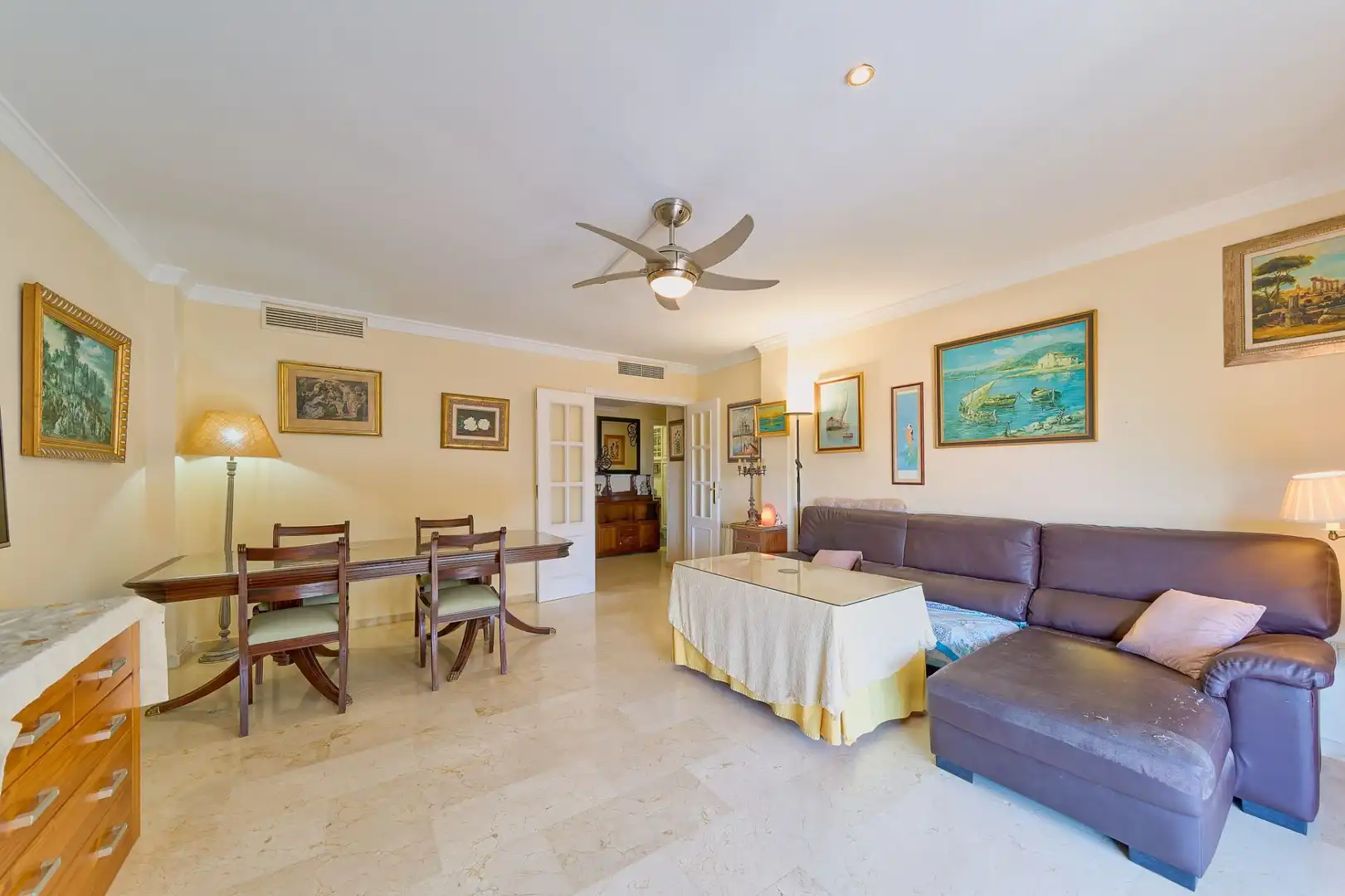 Sala de estar de Piso en venta en Málaga con Aire acondicionado, Calefacción y Terraza