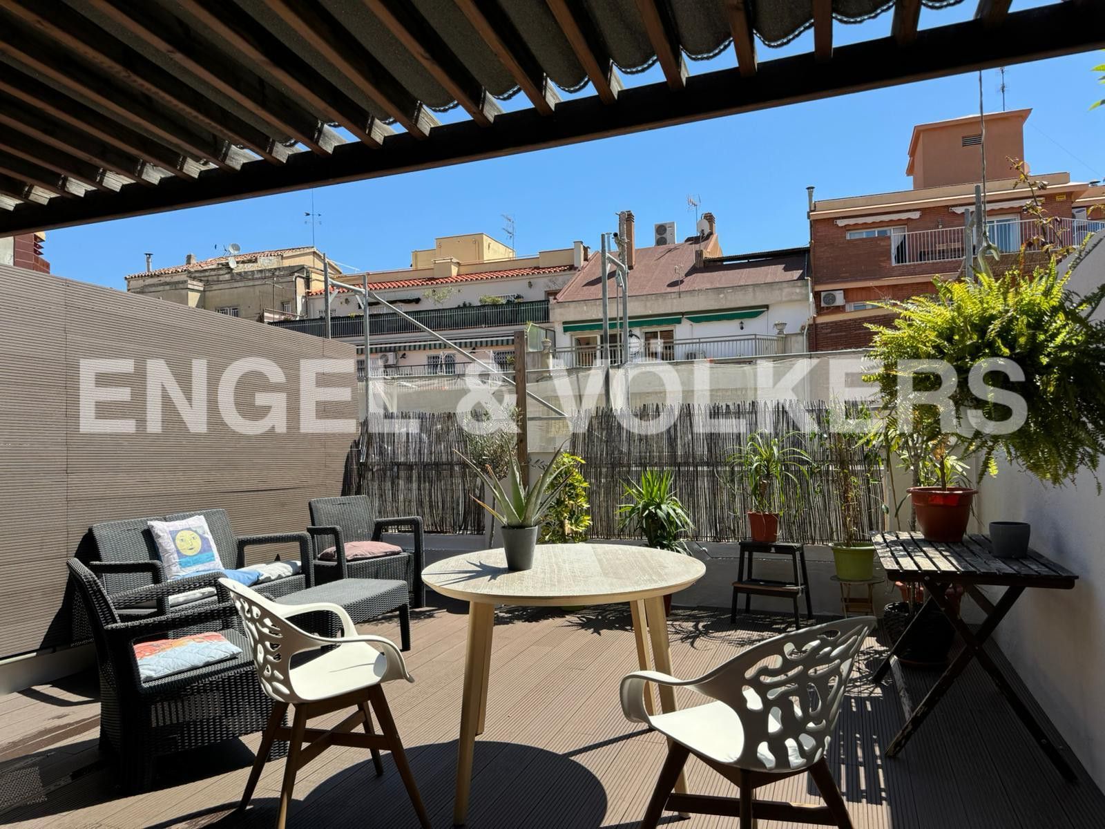 Terrassa de Apartament de lloguer en  Barcelona Capital amb Aire condicionat, Calefacció i Parquet