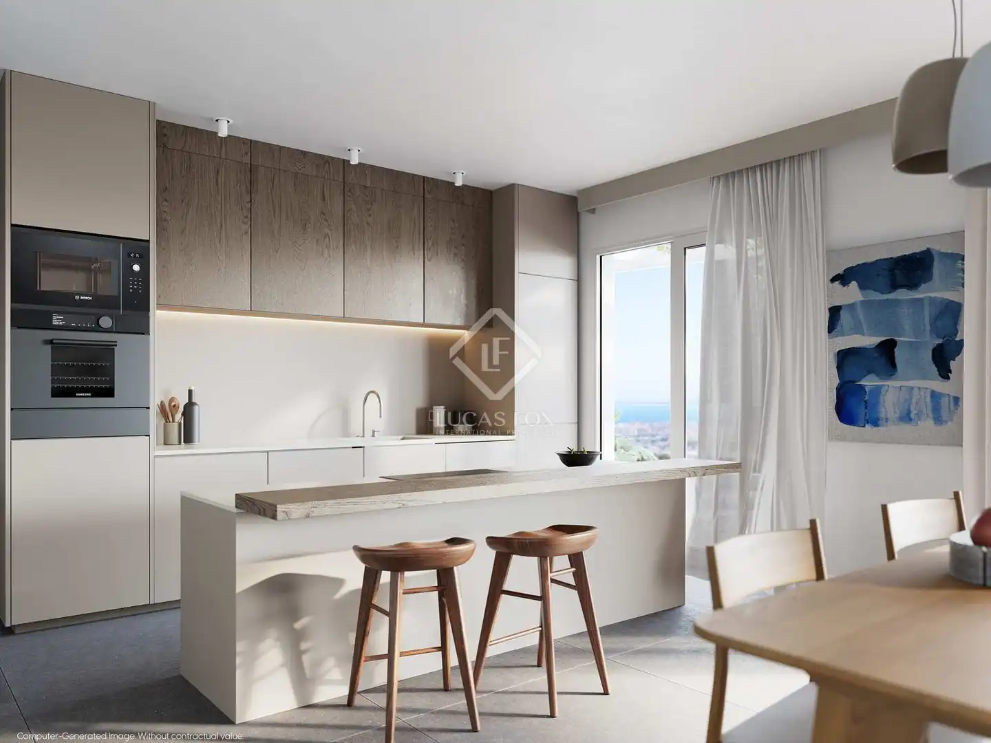 Kitchen of Attic for sale in Mijas  with Air Conditioner, Heating and Terrace