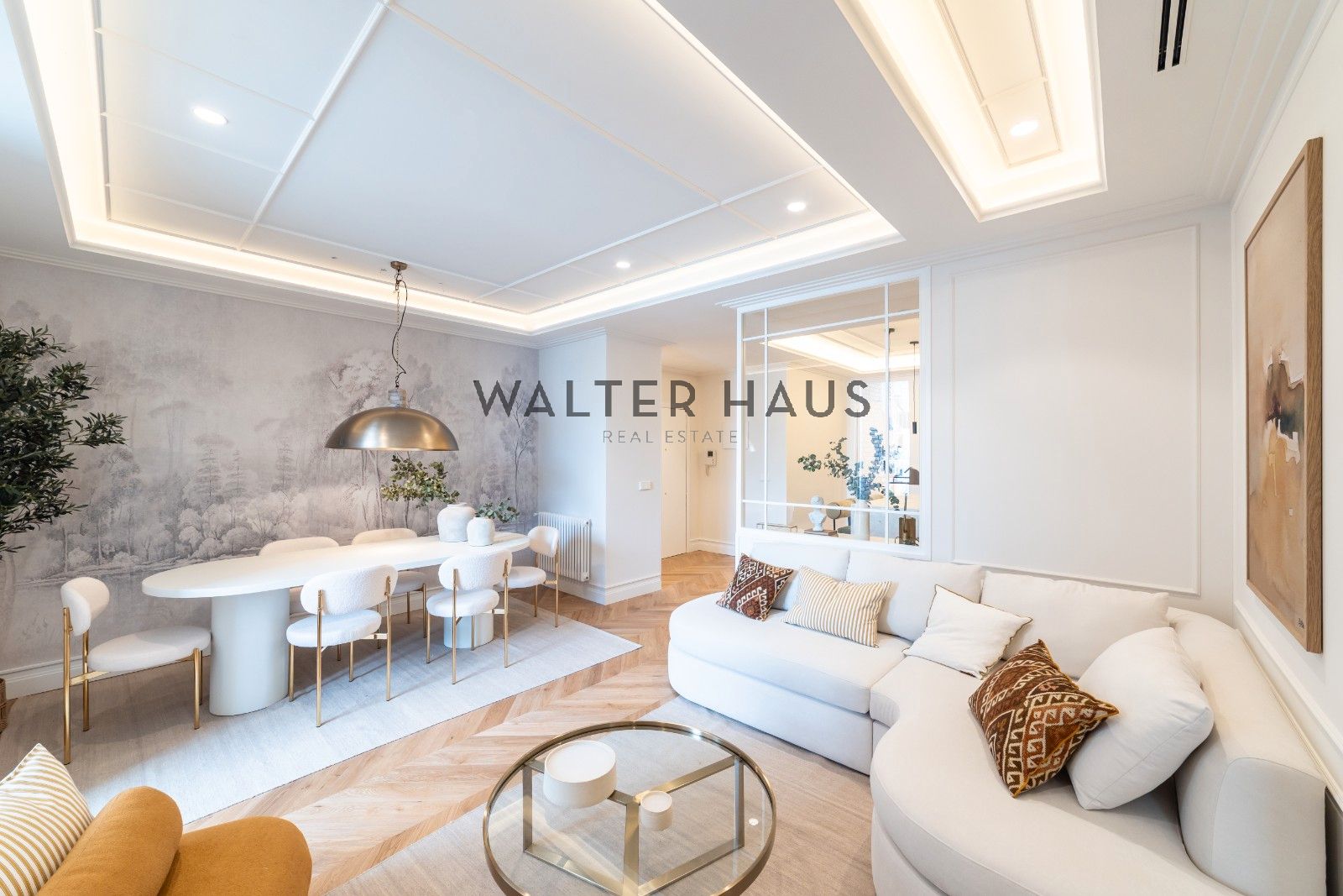 Living room of Flat for sale in  Madrid Capital  with Air Conditioner, Heating and Terrace