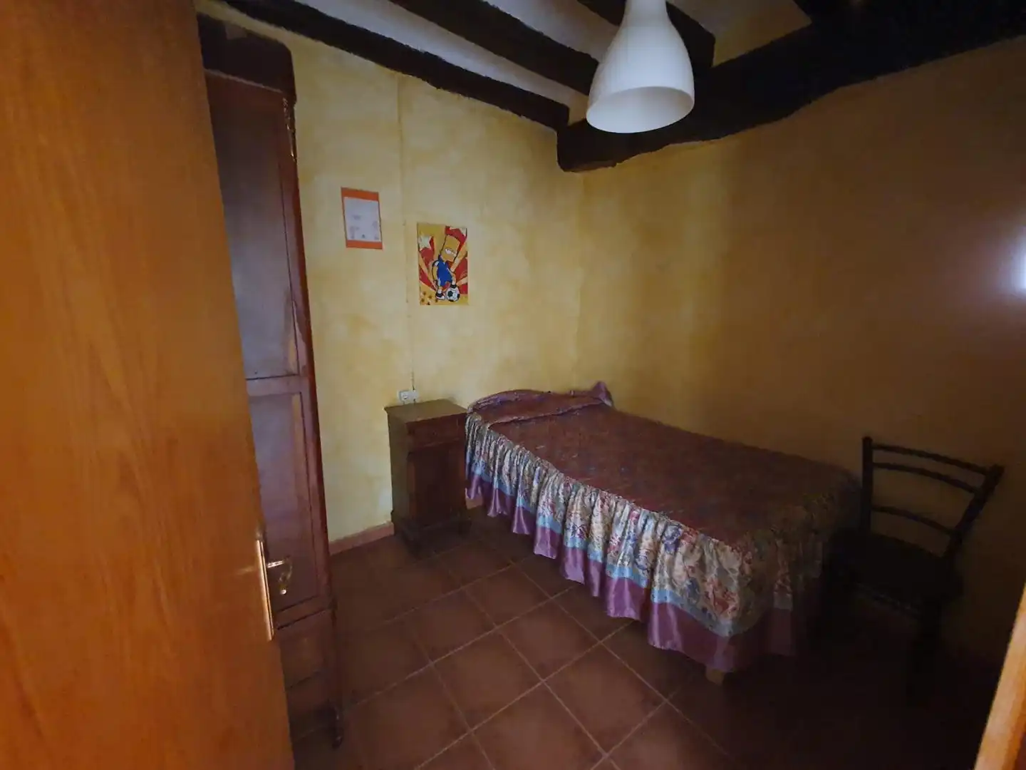 Dormitori de Casa o xalet en venda en Vilanova de l'Aguda amb Terrassa i Balcó