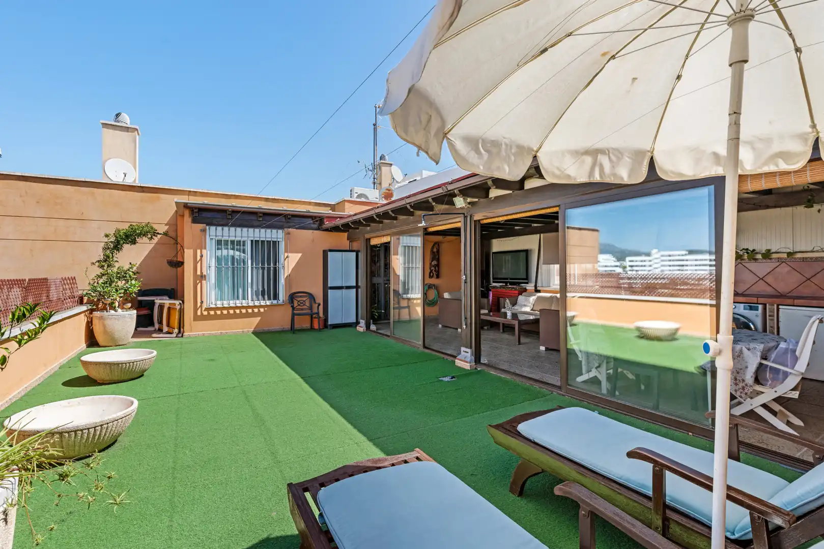 Terraza de Ático en venta en Estepona con Aire acondicionado, Terraza y Trastero
