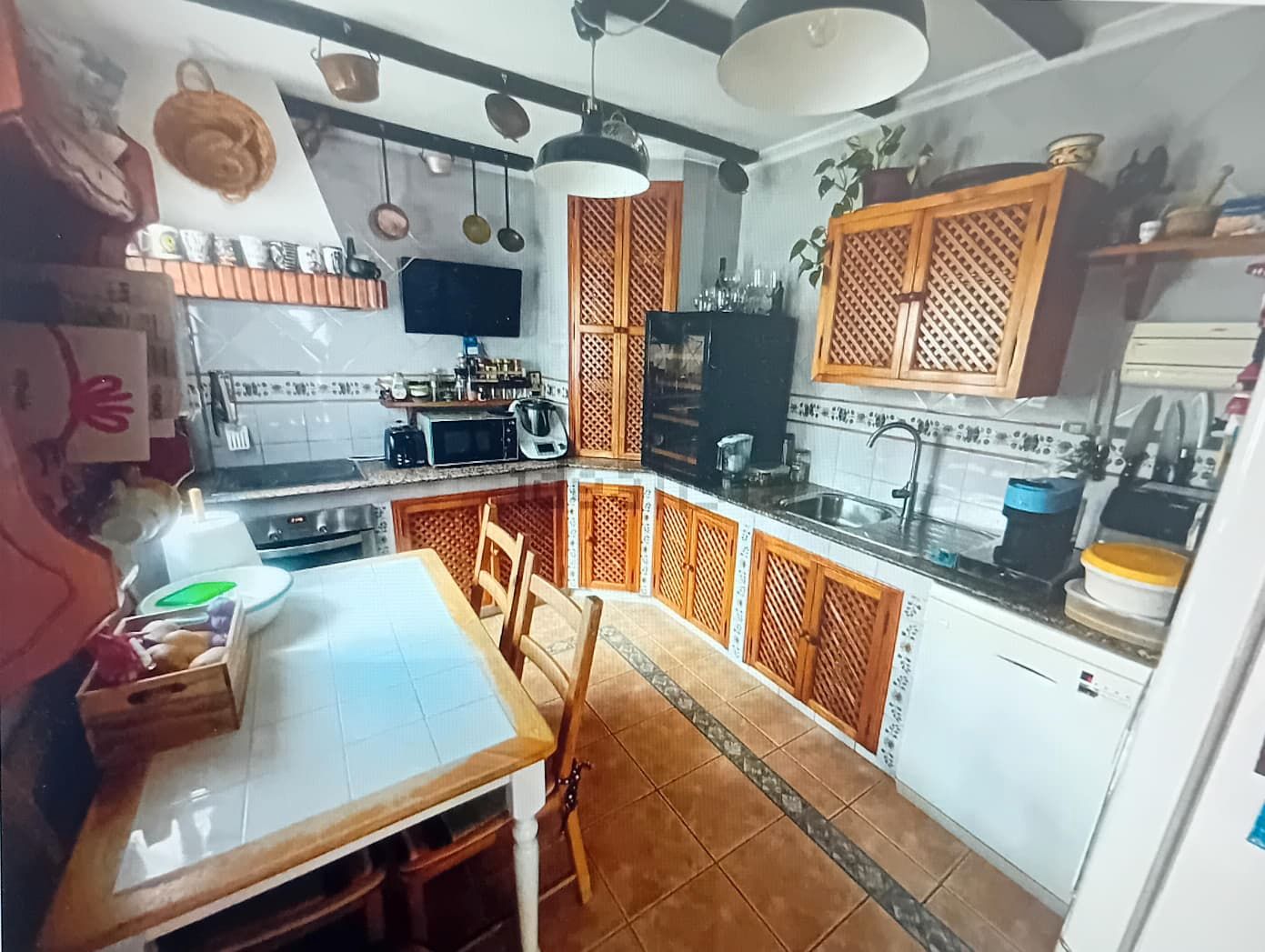 Cuina de Casa o xalet en venda en Málaga Capital amb Terrassa, Moblat i Balcó