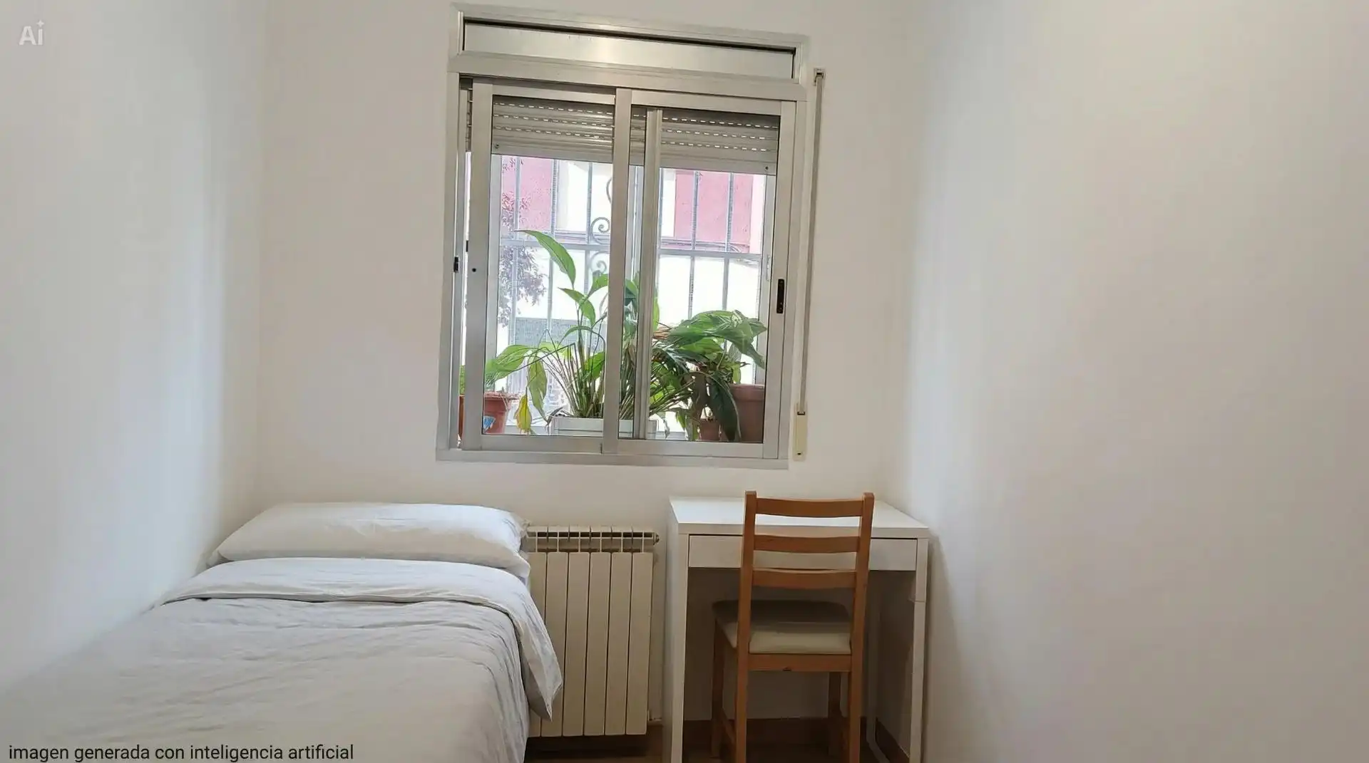Bedroom of Flat for sale in Zaragoza  with Heating