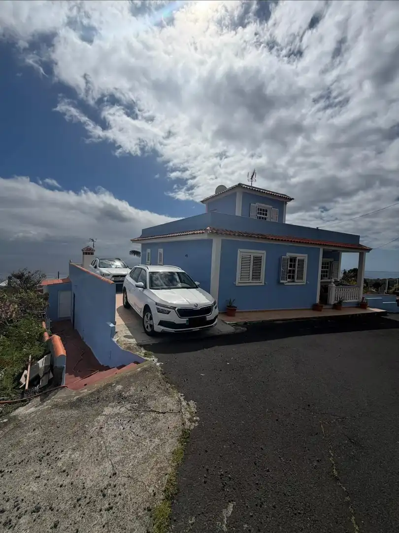 Vista exterior de Casa o chalet en venta en Villa de Mazo con Jardín privado, Terraza y Piscina