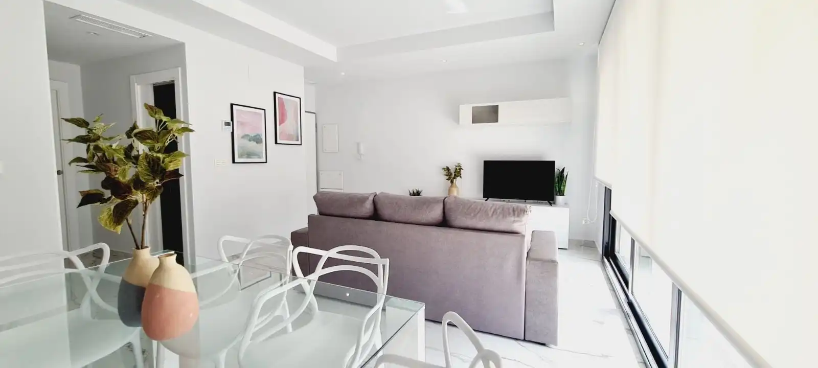 Sala de estar de Ático en venta en Orihuela con Aire acondicionado, Terraza y Trastero