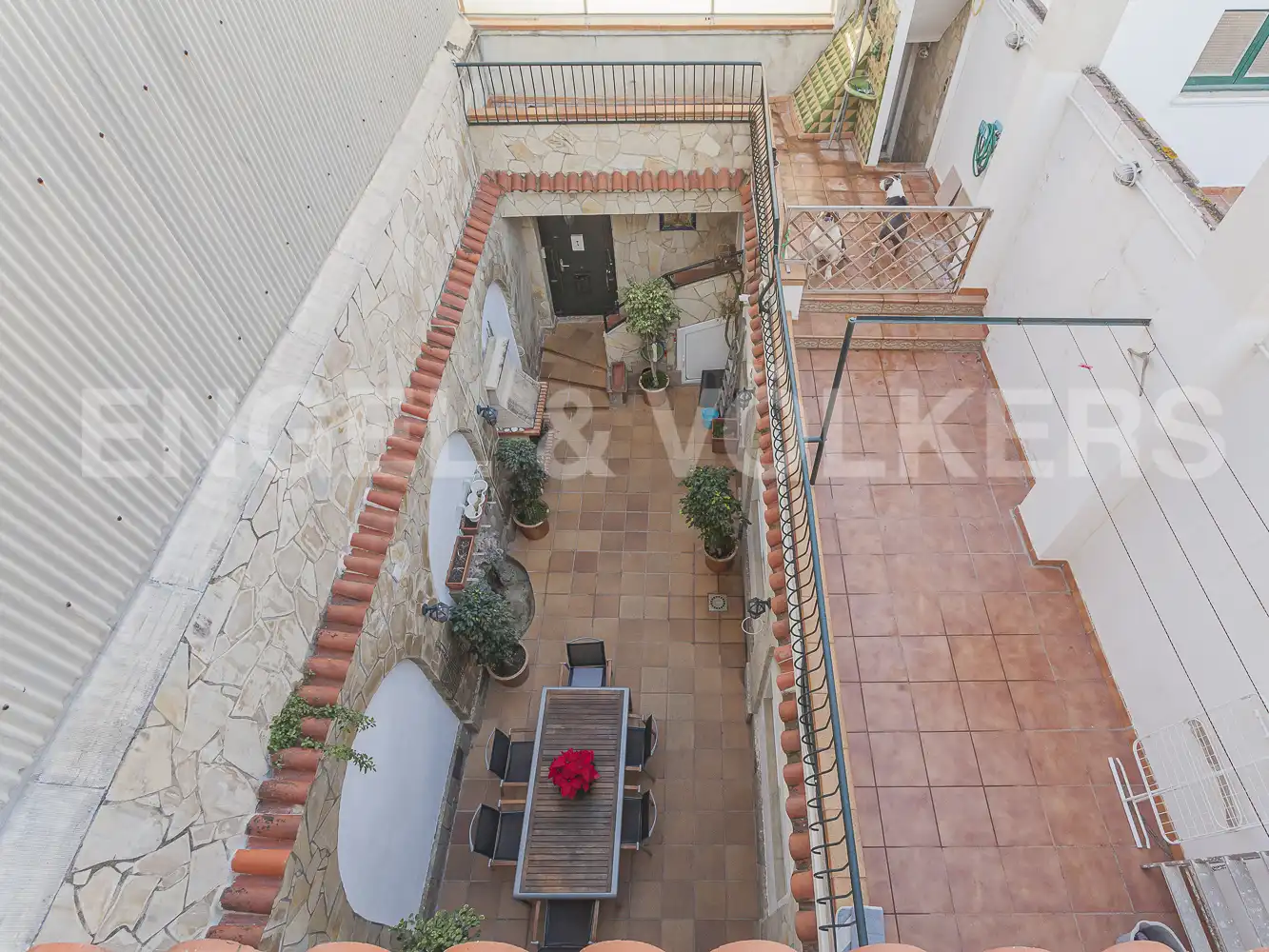 Terrace of Houses for sale in El Masnou  with Heating, Terrace and Storage room