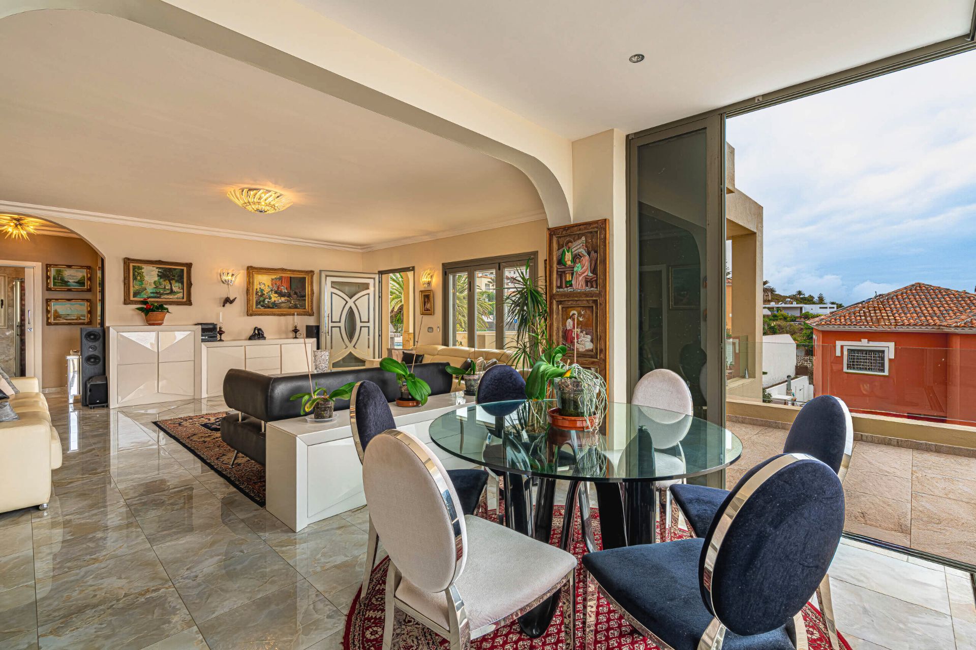 Comedor de Casa o chalet en venta en El Sauzal con Jardín privado, Terraza y Trastero