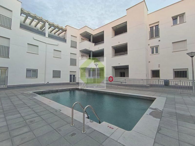 Swimming pool of Flat to rent in Las Gabias  with Air Conditioner, Furnished and Community pool