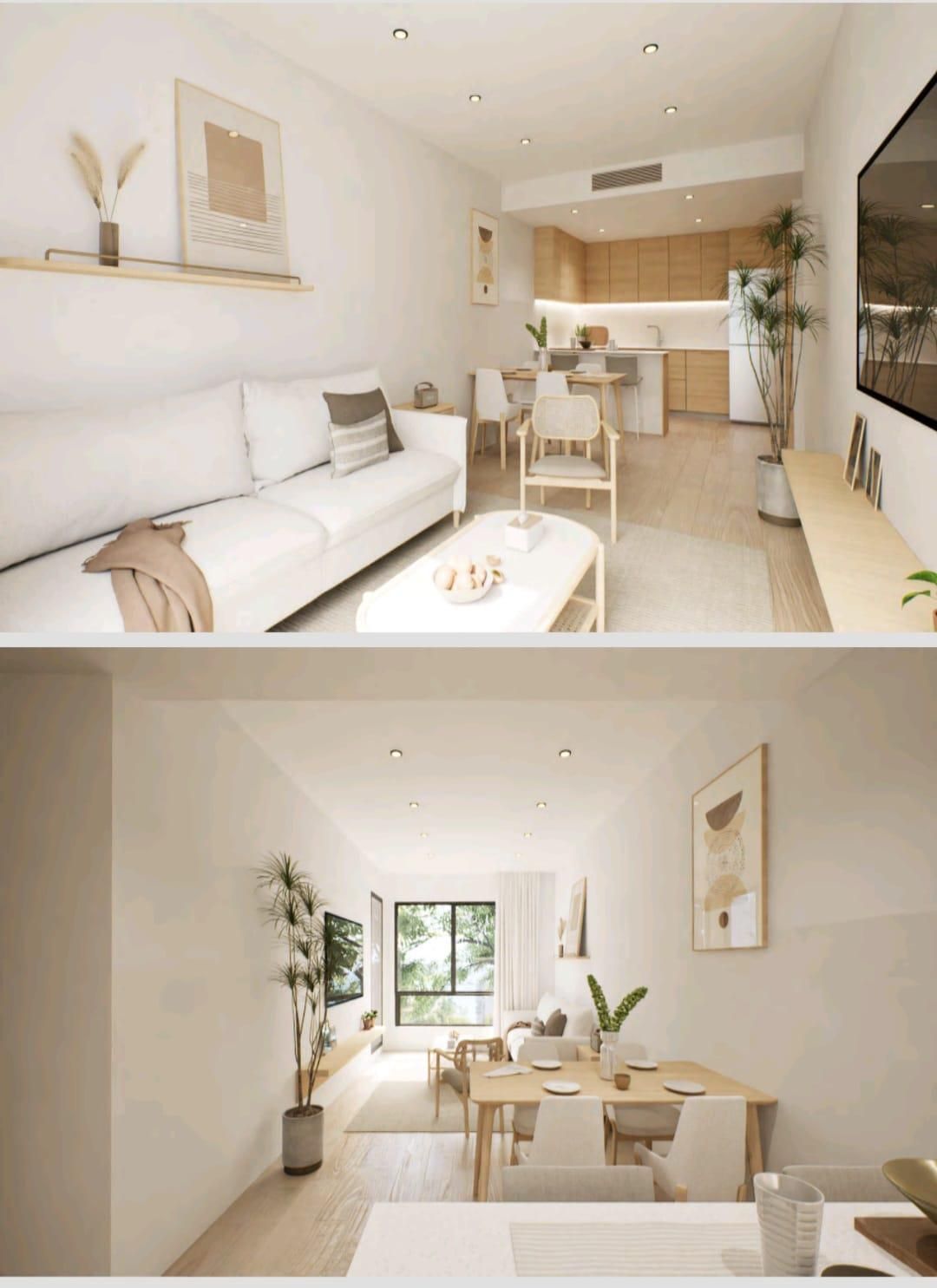 Sala de estar de Apartamento en venta en El Campello con Aire acondicionado, Calefacción y Jardín privado