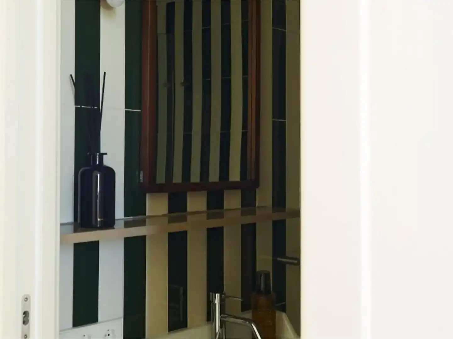 Badezimmer von Haus oder Chalet zur Miete in Almonte mit Klimaanlage, Privatgarten und Schwimmbad
