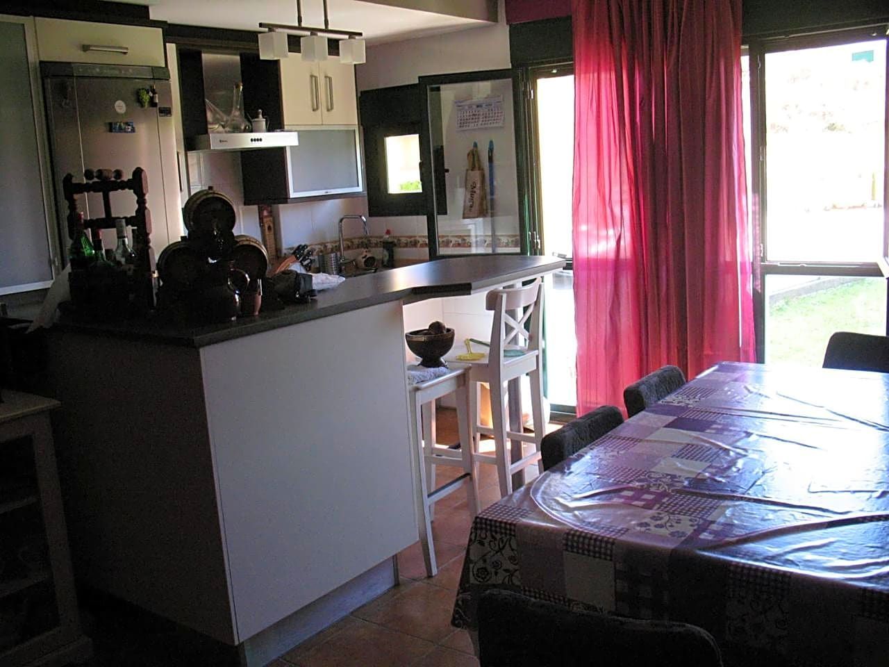 Cocina de Apartamento en venta en Cuzcurrita de Río Tirón con Terraza, Trastero y Piscina