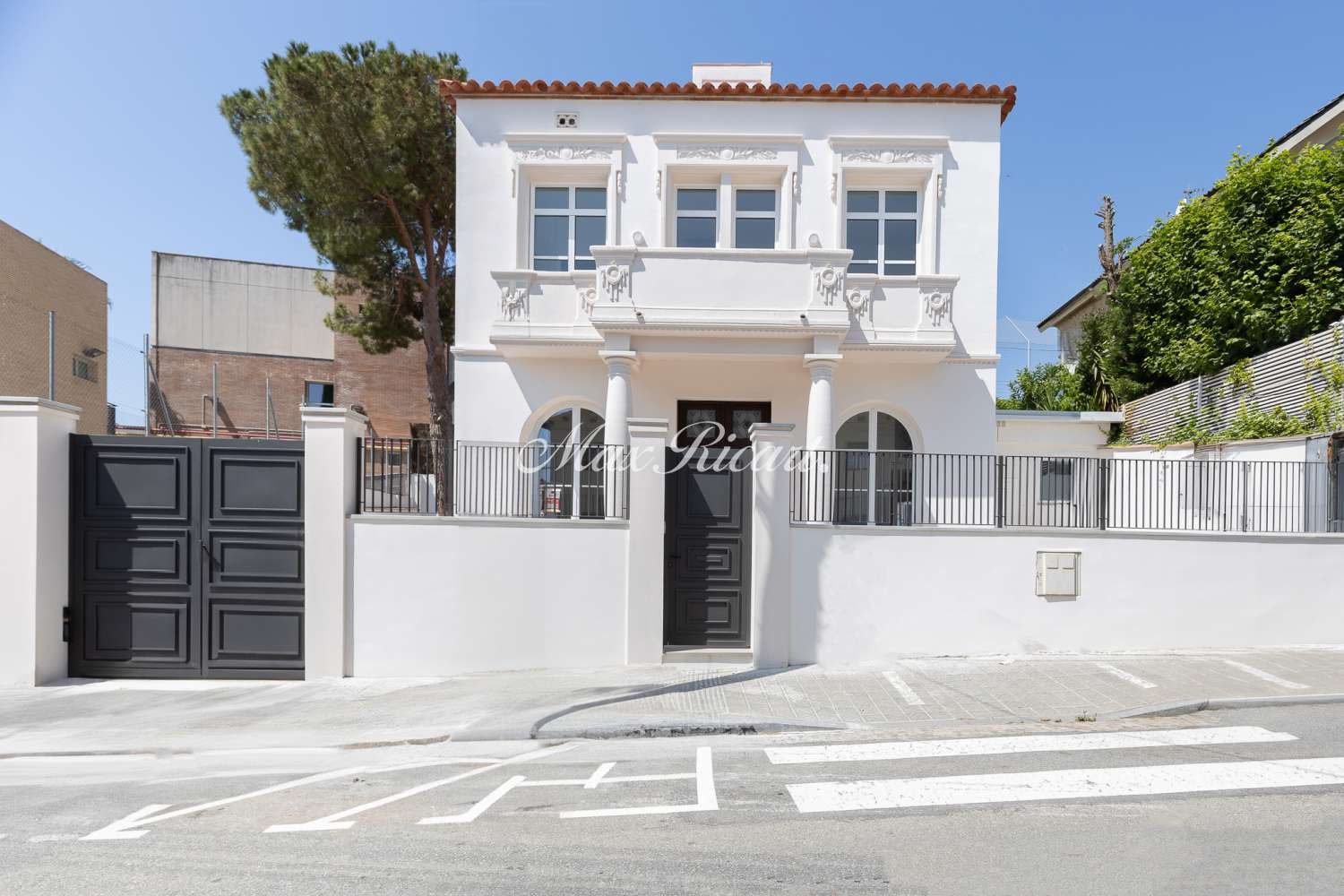 Vista exterior de Casa o xalet de lloguer en  Barcelona Capital amb Aire condicionat, Calefacció i Terrassa