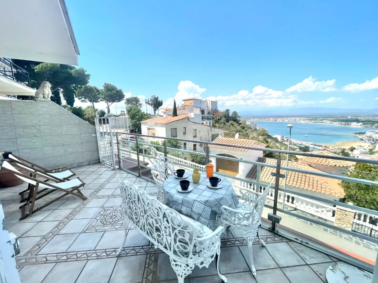 Terrace of Flat for sale in Roses  with Terrace and Balcony