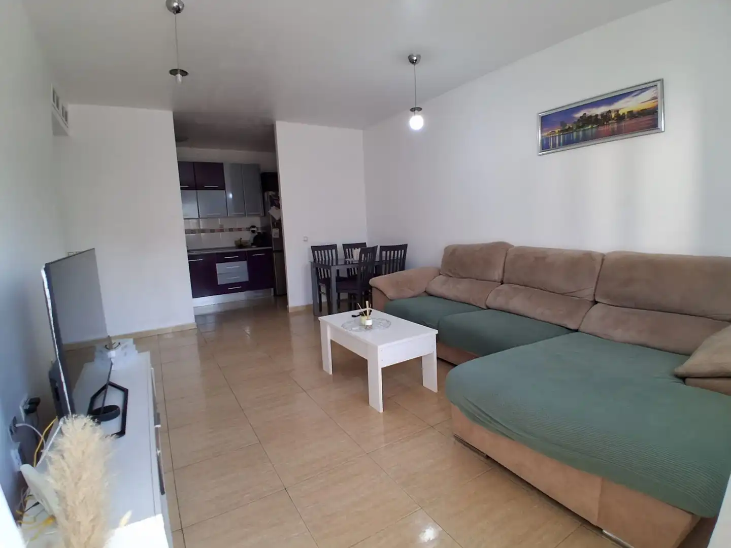 Sala de estar de Piso en venta en El Ejido con Calefacción y Terraza
