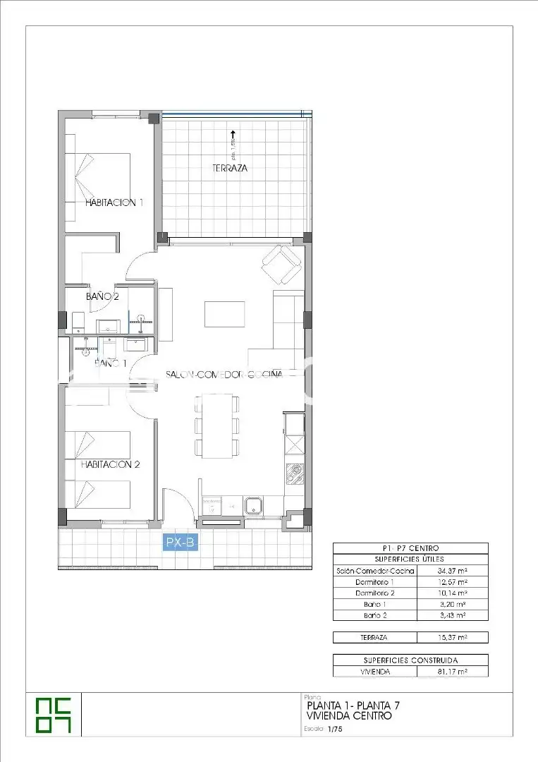 Apartment mit Pool zum Verkauf in Centro Urbano, imagen 17