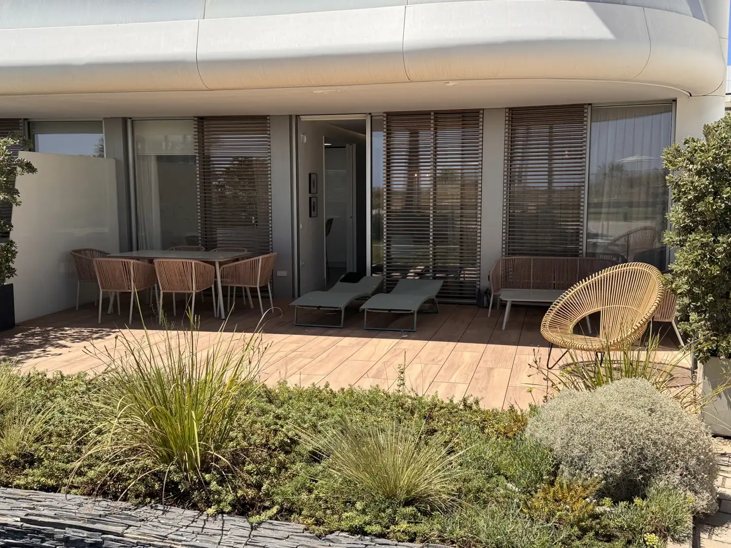 Terraza de Planta baja en venta en Estepona con Aire acondicionado, Terraza y Piscina