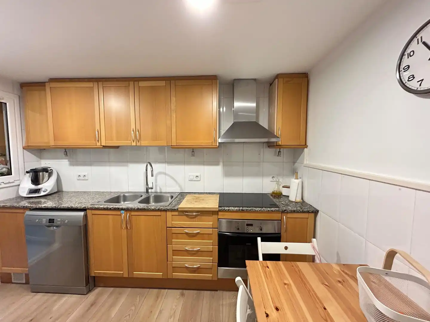 Kitchen of Attic for sale in Mataró  with Air Conditioner, Heating and Parquet flooring