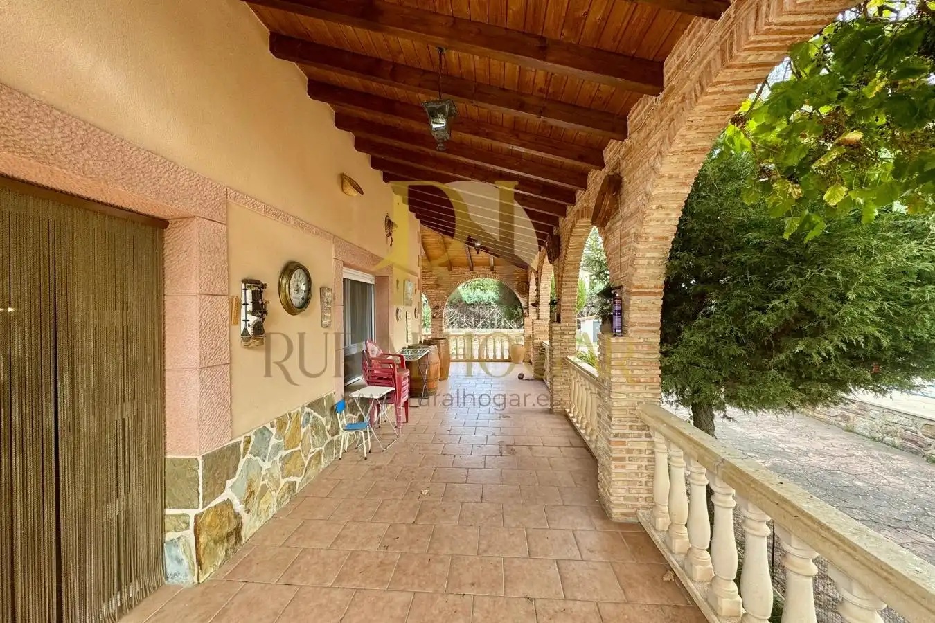 Exterior view of Houses for sale in Molina de Aragón  with Private garden, Parquet flooring and Storage room