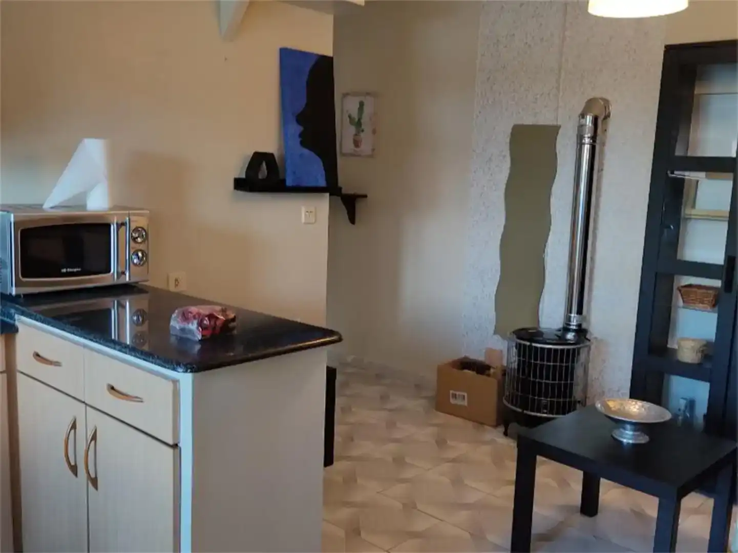 Küche von Wohnung zur Miete in Valga mit Möbliert, Ofen und Waschmaschine