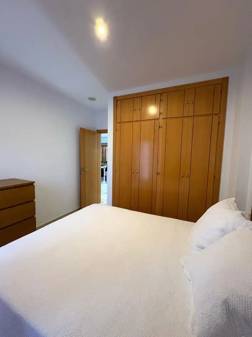 Bedroom of Apartments for rent in Chiclana de la Frontera  with Air Conditioner and Private garden