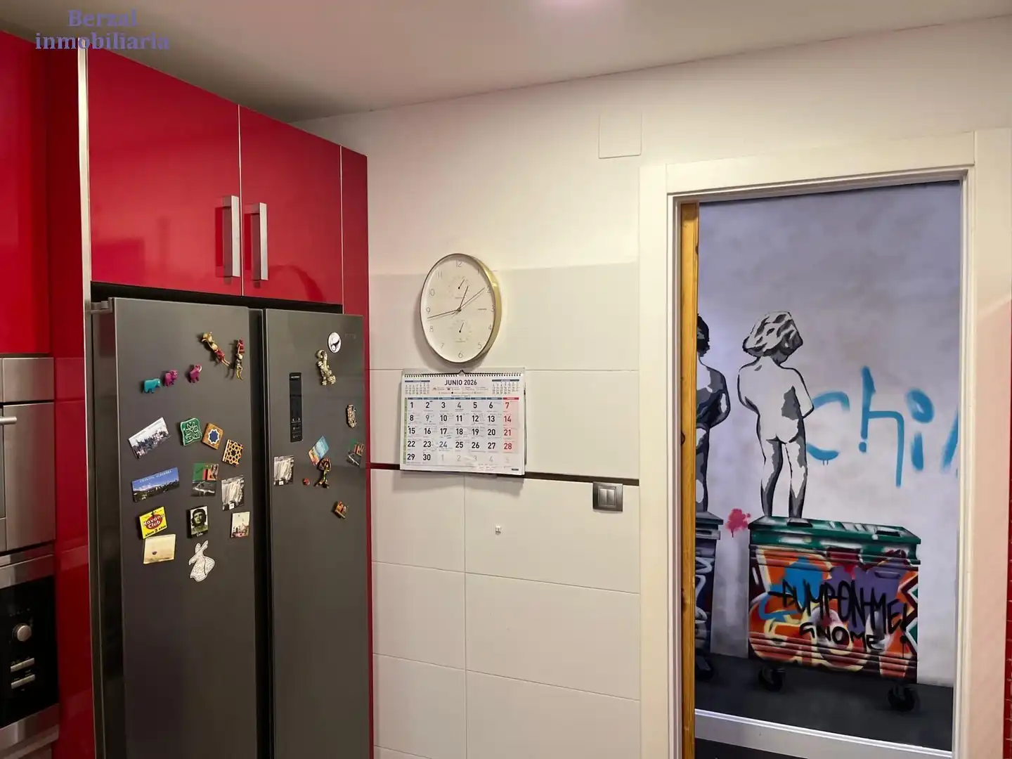 Kitchen of Flat for sale in  Logroño  with Air Conditioner, Heating and Terrace